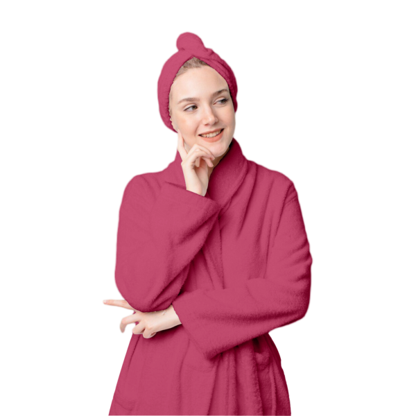 Avalon Deals - Magenta Bath Robe - Image 5