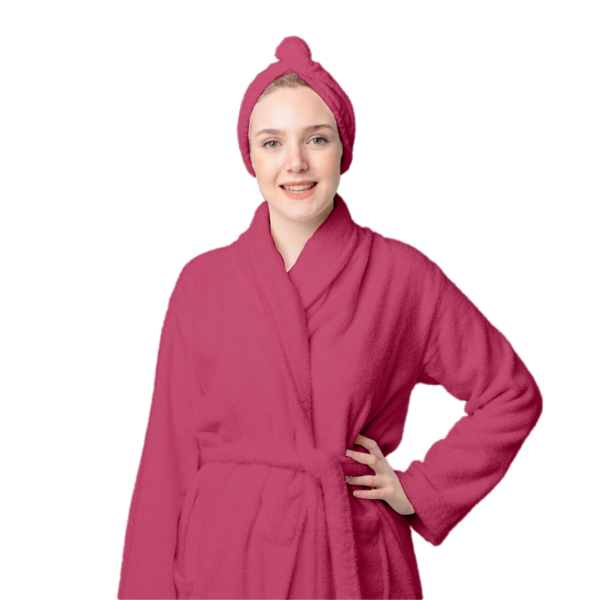 Avalon Deals - Magenta Bath Robe - Image 6