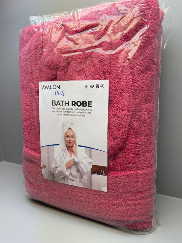 Avalon Deals - Magenta Bath Robe - Image 3