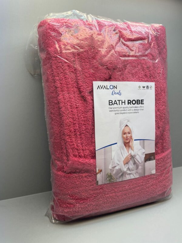 Avalon Deals - Magenta Bath Robe - Image 2