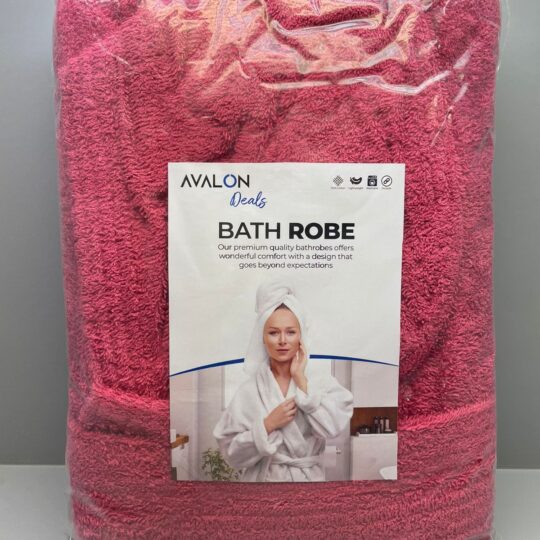 Avalon Deals - Magenta Bath Robe